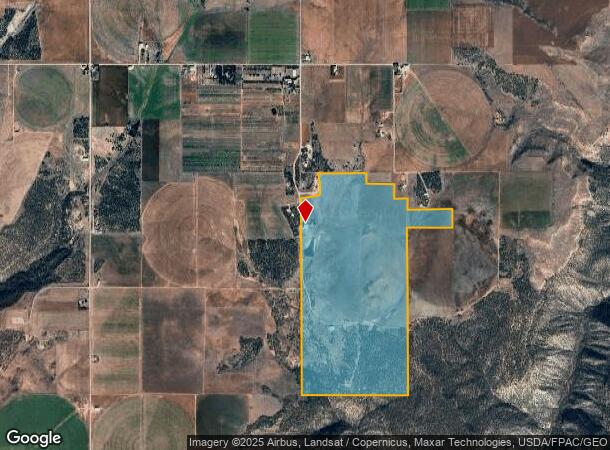  19234 Road 16, Yellow Jacket, CO Parcel Map