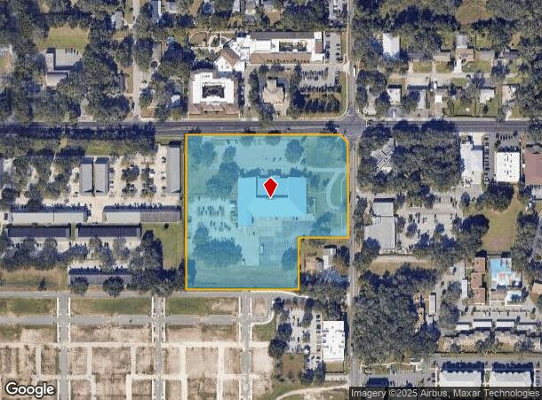 312 Pauls Dr, Brandon, FL Parcel Map