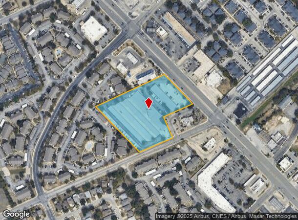  8034 Culebra Rd, San Antonio, TX Parcel Map