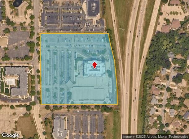  1313 John Q Hammons Dr, Middleton, WI Parcel Map