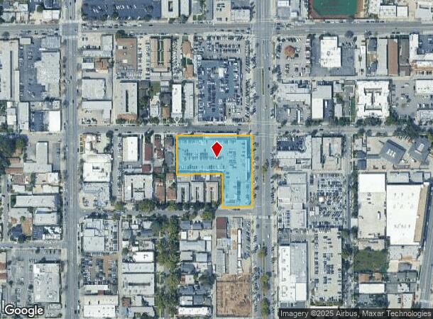  124 W Palmer Ave, Glendale, CA Parcel Map