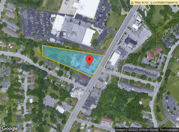  1201 N Main St, Blacksburg, VA Parcel Map