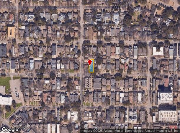  4105 Prescott Ave, Dallas, TX Parcel Map