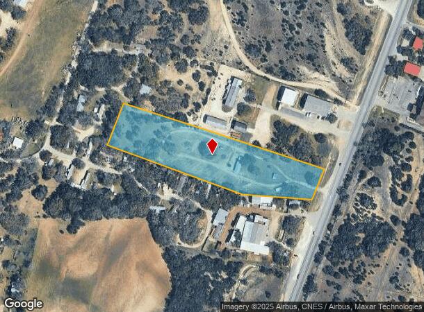 1917 N Main St, Blanco, TX Parcel Map