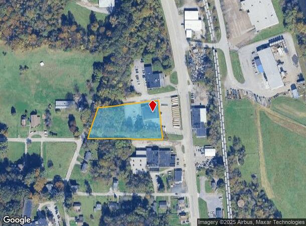 Sampson St, New Castle, PA Parcel Map