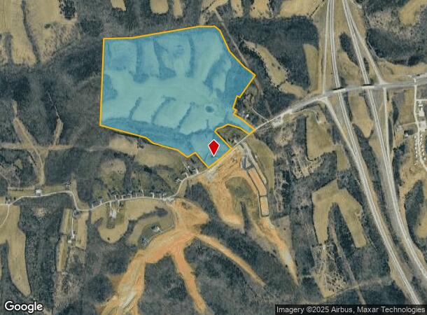 1445 Barnes Rd, Williamstown, KY Parcel Map