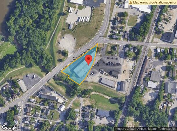  600 N Main St, Miamisburg, OH Parcel Map