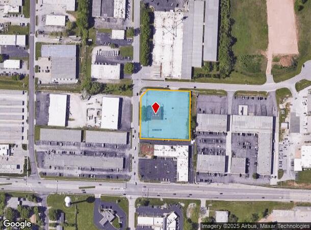 444 N Belcrest Ave, Springfield, MO Parcel Map