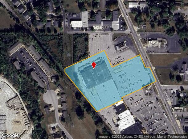 1004 N Main St, Monticello, IN Parcel Map