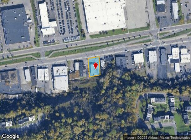  2620 Erie Blvd E, Syracuse, NY Parcel Map