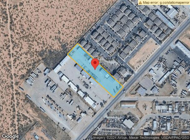  10893 Dyer St, El Paso, TX Parcel Map