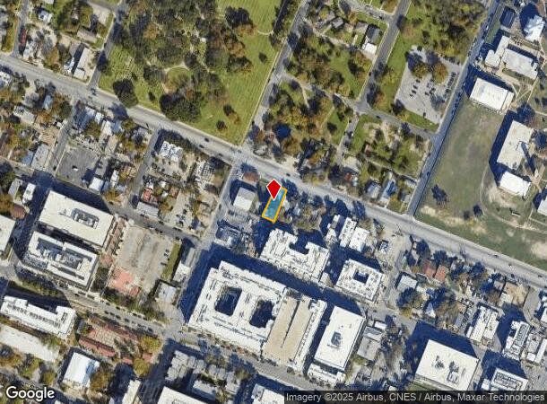  1605 E 7Th St, Austin, TX Parcel Map