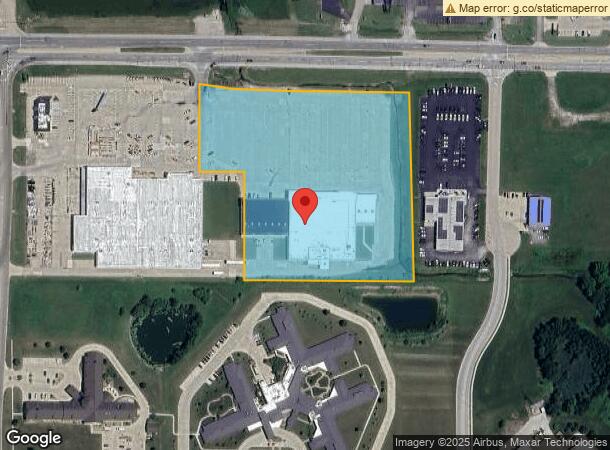  1475 Woodlawn Rd, Lincoln, IL Parcel Map