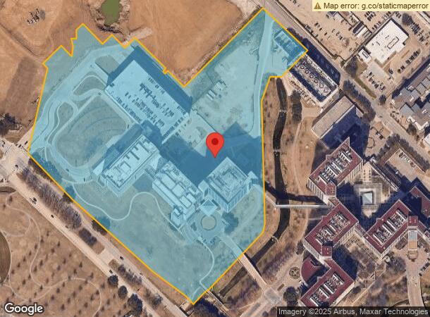  6400 Harry Hines Blvd, Dallas, TX Parcel Map