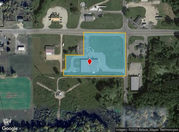  8950 E Hc Edmore Rd, Vestaburg, MI Parcel Map