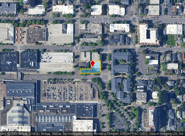  1439 Ne Halsey St, Portland, OR Parcel Map