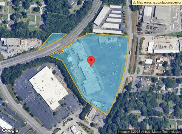  1951 Canton Rd, Marietta, GA Parcel Map