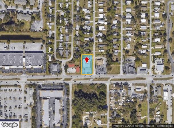  4080 W New Haven Ave, Melbourne, FL Parcel Map