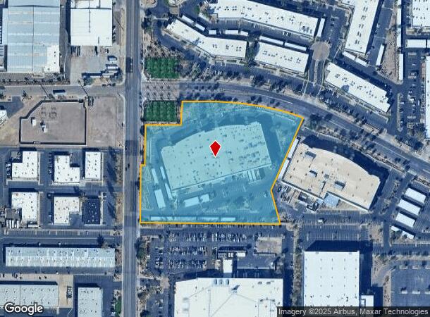  4025 E Cotton Center Blvd, Phoenix, AZ Parcel Map