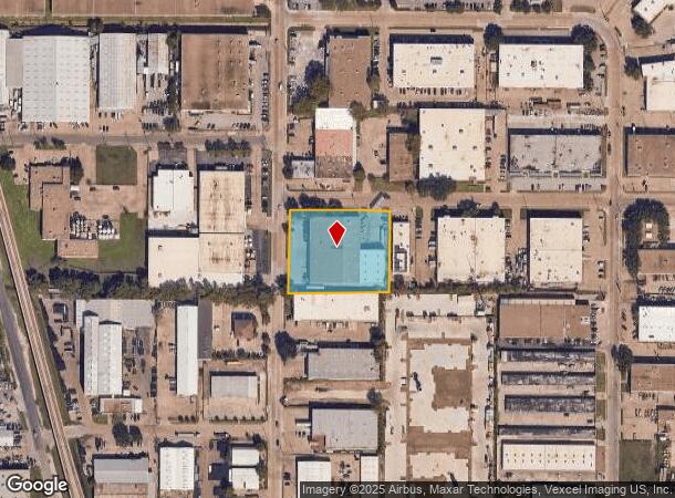  11048 Grissom Ln, Dallas, TX Parcel Map