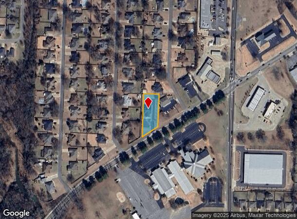  4206 Prince St, Conway, AR Parcel Map