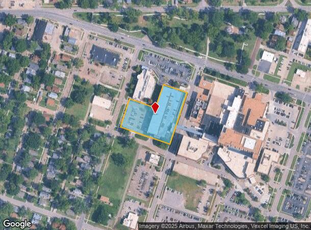 615 Sw Mulvane St, Topeka, KS Parcel Map