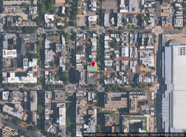  1216 10Th St Nw, Washington, DC Parcel Map