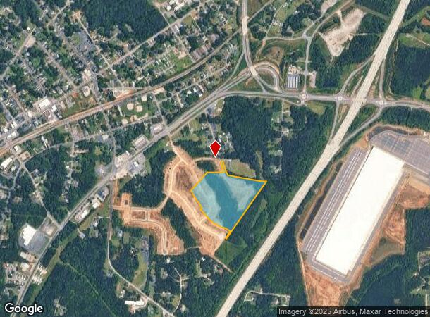 910 Grove St, China Grove, NC Parcel Map