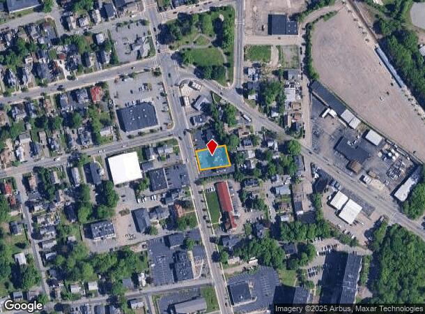  1284 Main St, Brockton, MA Parcel Map