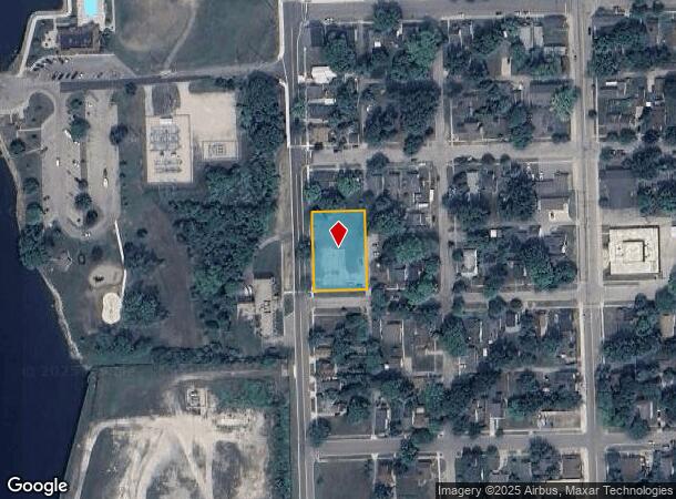 1105 S Washington Ave, Ludington, MI Parcel Map