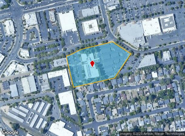 3285 Claremont Way, Napa, CA Parcel Map