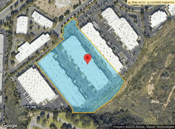  9393 Waples St, San Diego, CA Parcel Map