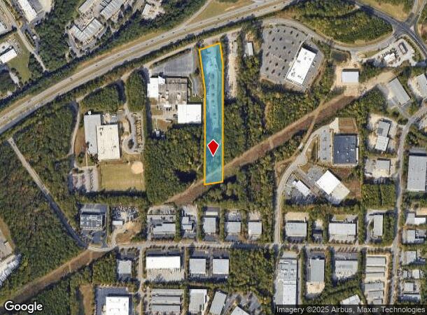  2010 Lufkin Rd, Apex, NC Parcel Map
