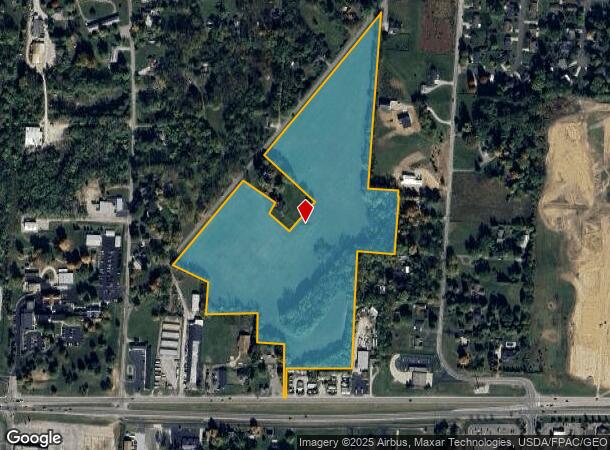 Old Columbus Rd, Springfield, OH Parcel Map