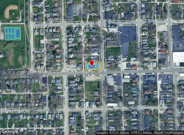  1601 Saint Marys Ave, Fort Wayne, IN Parcel Map