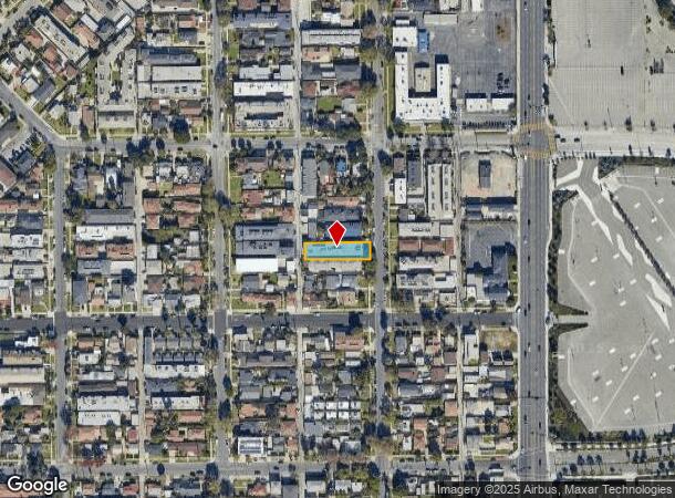  621 S Osage Ave, Inglewood, CA Parcel Map