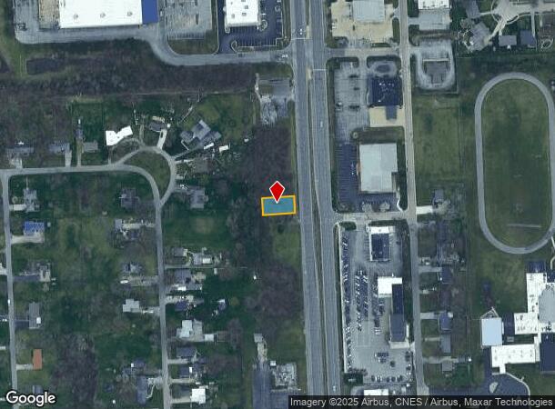 1701 N Coliseum Blvd, Fort Wayne, IN Parcel Map