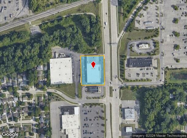  7680 Telegraph Rd, Taylor, MI Parcel Map