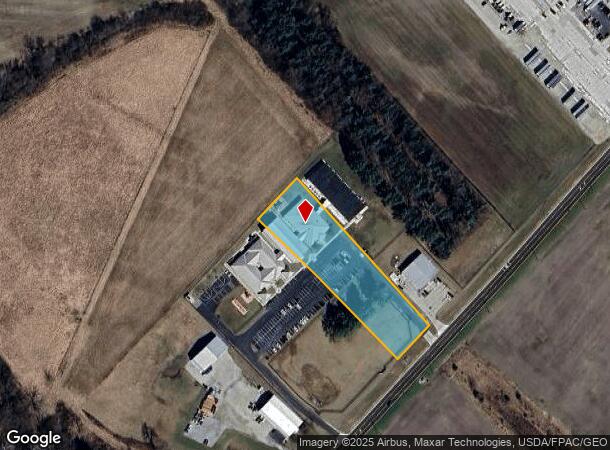  642 Davids Dr, Wilmington, OH Parcel Map
