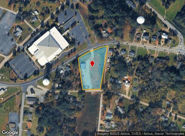  1129 Locust Hill Rd, Greer, SC Parcel Map