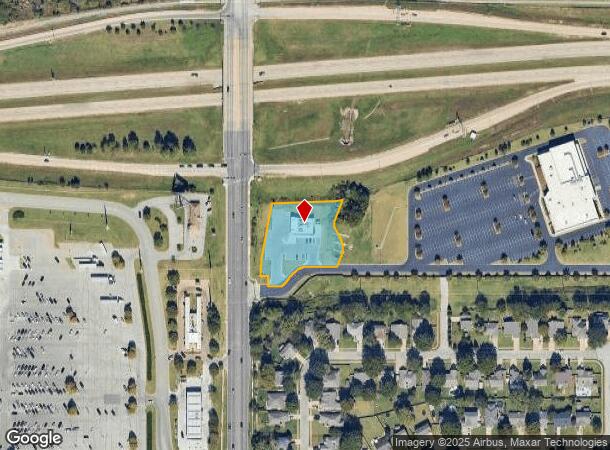 5795 S Elm Pl W, Broken Arrow, OK Parcel Map