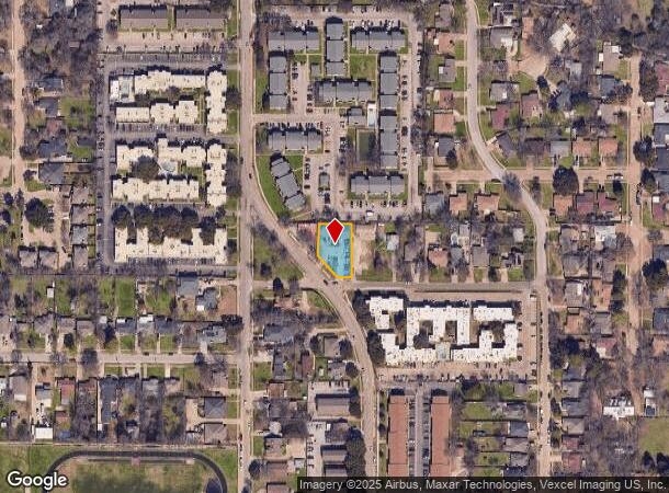  915 Mullins St, Irving, TX Parcel Map