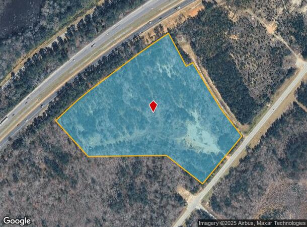  1264 Fort Jackson Rd, Lugoff, SC Parcel Map