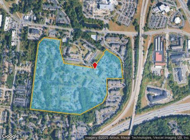 4100 Crystal Spring Ln, Hermitage, TN Parcel Map