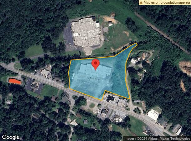  1005 S Trade St, Tryon, NC Parcel Map