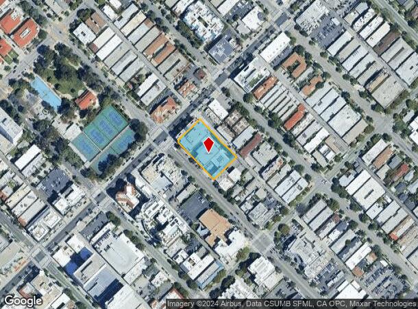  808 Wilshire Blvd, Santa Monica, CA Parcel Map