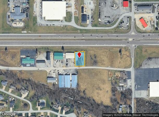 1808 Clark St, Carterville, IL Parcel Map