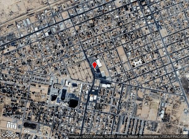 1002 S Eddy St, Pecos, TX Parcel Map