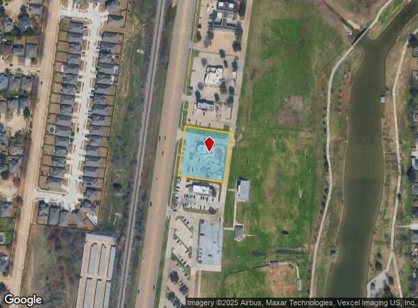 7304 Denton Hwy, Watauga, TX Parcel Map