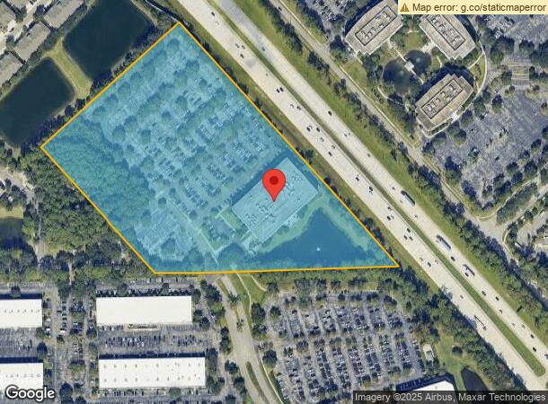  7255 Baymeadows Way, Jacksonville, FL Parcel Map